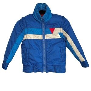 Vintage Shipton Sportswear Puffer Jacket Vest Boys Large Ski Snow Outdoors Gorp